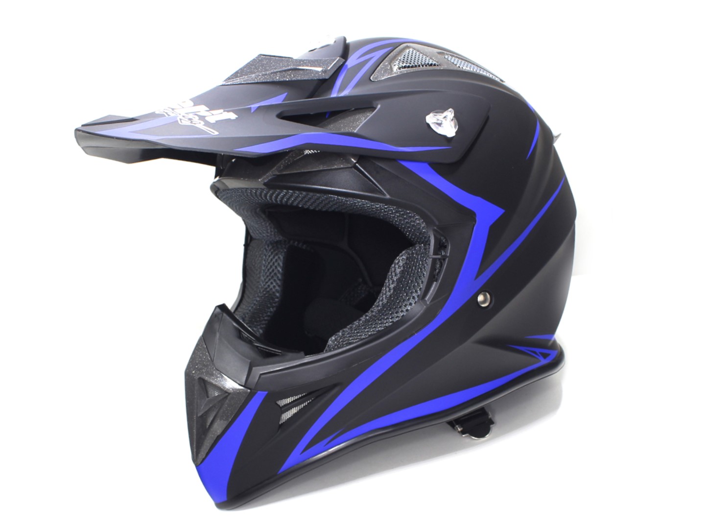 KASK SAFEBET HF-116 FLAT BLACK Q178 BLUE L (BRAK ECE)