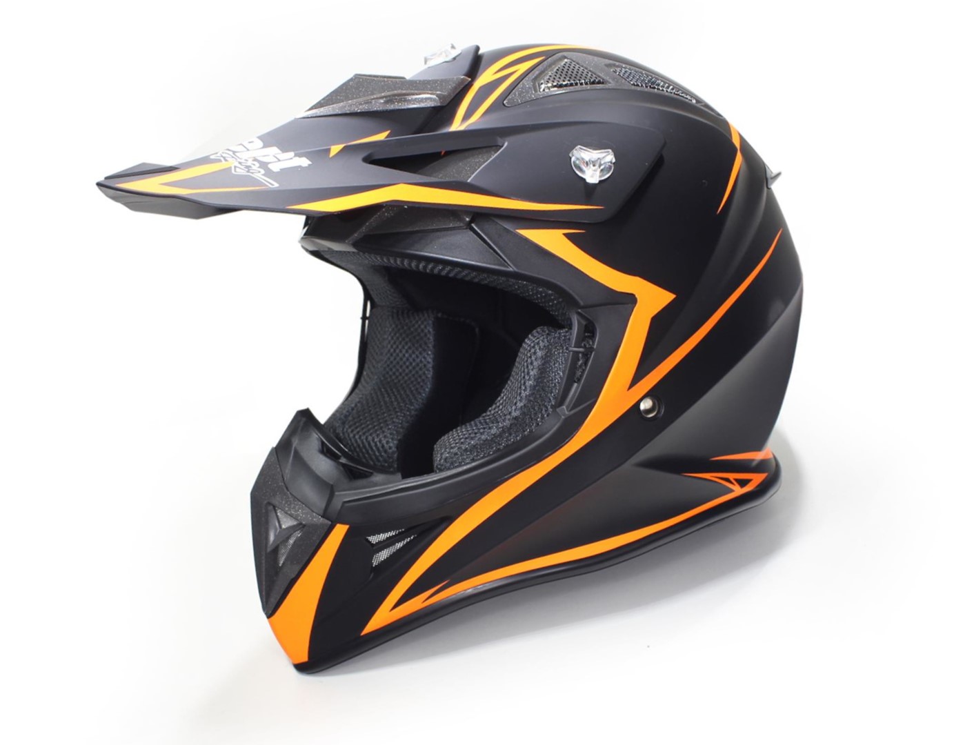 KASK SAFEBET HF-116 FLAT BLACK Q178 ORANGE L (BRAK ECE)