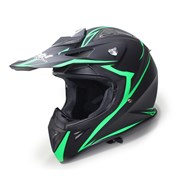 KASK SAFEBET HF-116 FLAT BLACK Q178 GREEN L (BRAK ECE)