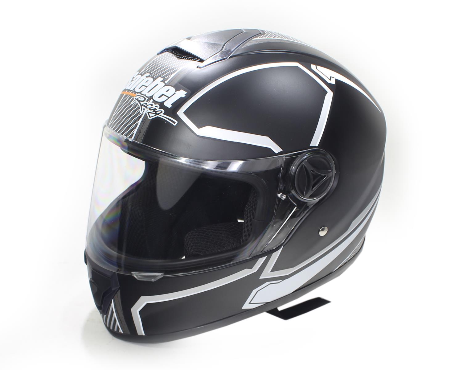 KASK SAFEBET HF-112 FLAT BLACK Q217 S (BRAK ECE)