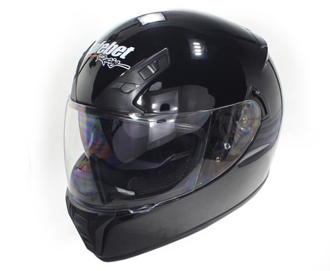KASK SAFEBET HF-125A BLACK XXL (BRAK ECE) FMVSS 218