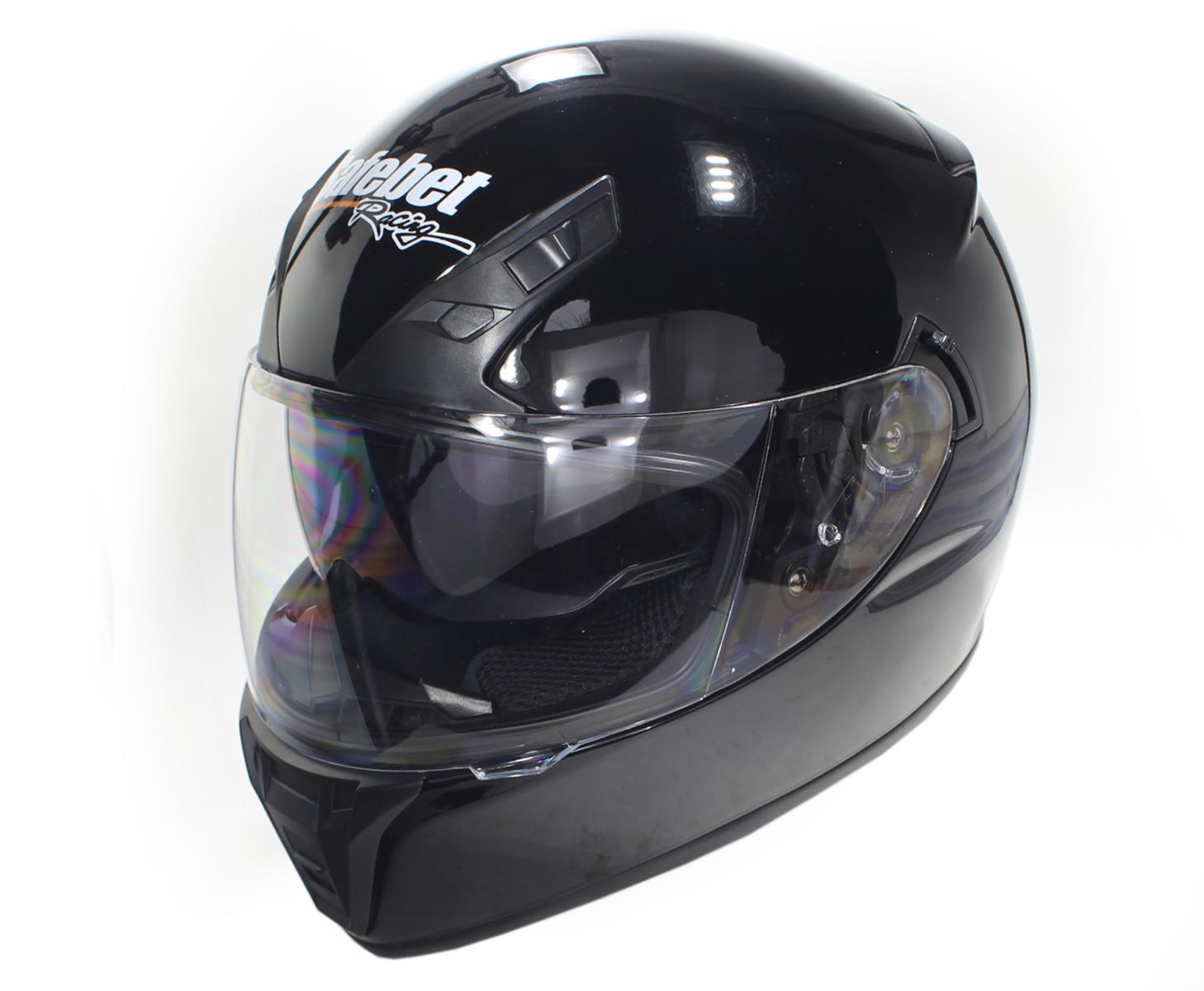 KASK SAFEBET HF-125A BLACK XXL (BRAK ECE) DOT FMVSS 218