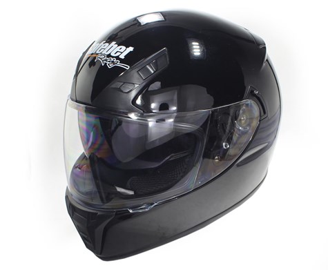 KASK SAFEBET HF-125A BLACK XL (BRAK ECE) DOT FMVSS 218