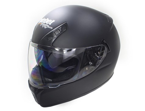 KASK SAFEBET HF-125A FLAT BLACK L (BRAK ECE) DOT FMVSS 218