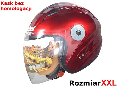 KASK SAFEBET HF-210 BURGUNDY XXL (BRAK ECE)