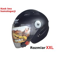 KASK SAFEBET HF-210 FLAT BLACK XXL (BRAK ECE)