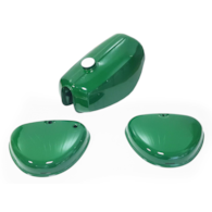 ZBIORNIK PALIWA SIMSON S51/S70 +BOCZKI ZIELONY SC