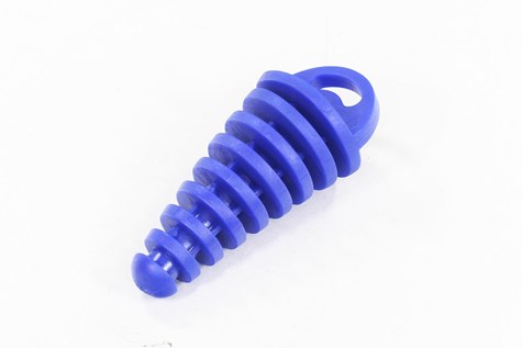 KOREK ZATYCZKA TŁUMIKA DO MYCIA MOTOCYKLA CROSS-A NIEBIESKA OXF-069 OX