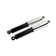 AMORTYZATORY TYŁ SIMSON KR51 SR50 S50 S51 S70 SZKLANKOWE CHROMOWANE 340mm KOMPLET SC