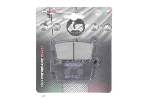 KLOCKI HAMULCOWE HONDA KYMCO PEUGEOT YAMAHA RMS PASUJĄCE DO MODELI: HONDA-CR80/CR85/SHADOW/SRX90/CR125/CR250/CR500/XR250/XR400/XR600/XR650 KAWASAKI-KLX KYMCO-CX SUPER/FEVER/K12/KB/SNIPER/TOP BOY PEUGEOT-SV SUZUKI-RM YAMAHA-YZ/WR