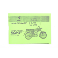 KATALOG INSTRUKCJA OBSŁUGI ROMET OGAR 205