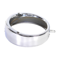 RAMKA LAMPY PRZÓD JAWA MUSTANG METAL CHROM