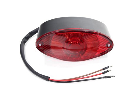 LAMPA TYLNA OWALNA ATV 200 BASHAN NEVADA CZARNA HB