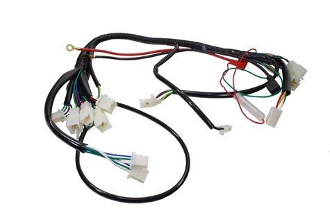 INSTALACJA ELEKTRYCZNA ATV 70/110/125 VER. 5 HB SILNIK POZIOMY Z OZNACZENIEM 139FMB, 147FMD, 152FMH, 154FMI WYSTĘPUJĄCY W ATV CHIŃSKIE QUADY DUŻE 2 LAMPY PRZÓD