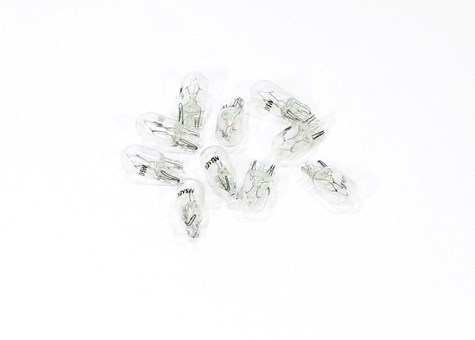 ŻARÓWKA 12V 5W T10 W5W BEZCOKOŁOWA 10szt.