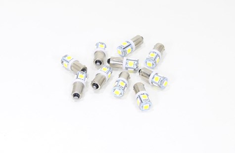 ŻARÓWKA 12V 4W T8.5 BA9S LED (BRAK ECE) 10szt.