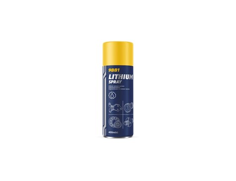 SMAR LITOWY W SPRAYU MANNOL 400ml 9881