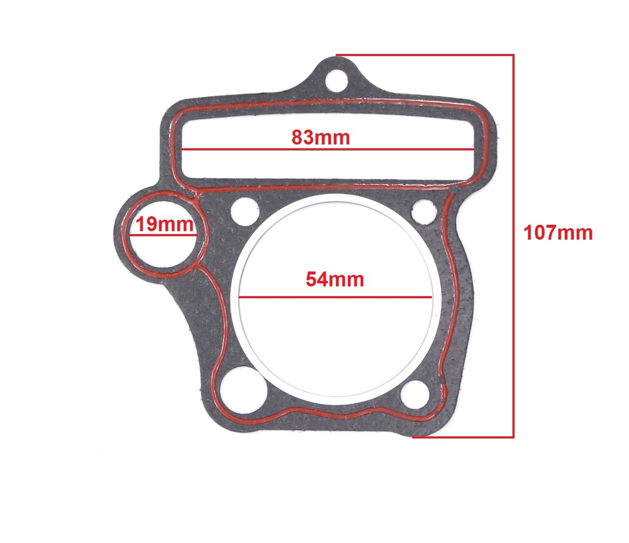 USZCZELKA ATV 125 GŁOWICY 54mm TZ