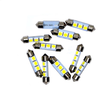 ŻARÓWKA 12V 5W RURKA 36mm LED KPL. 10SZT  WB