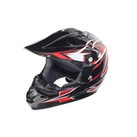 KASK HLN ENDURO CZARNO CZERWONY L (BRAK ECE)