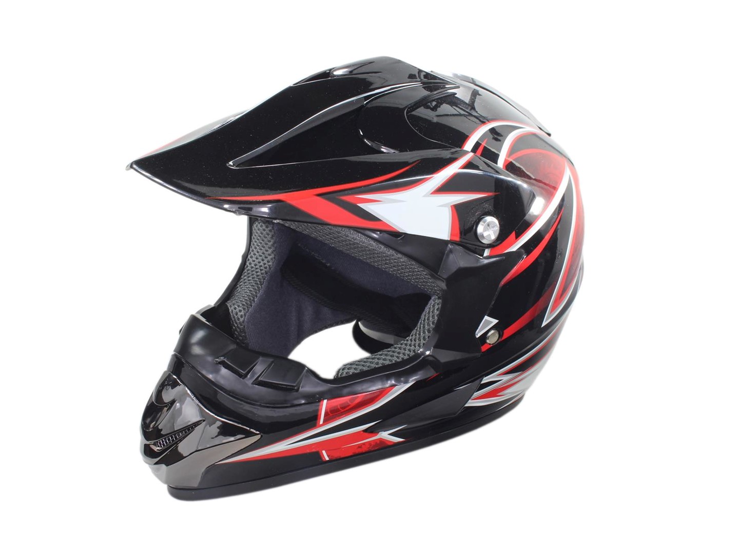 KASK HLN ENDURO CZARNO CZERWONY L (BRAK ECE)