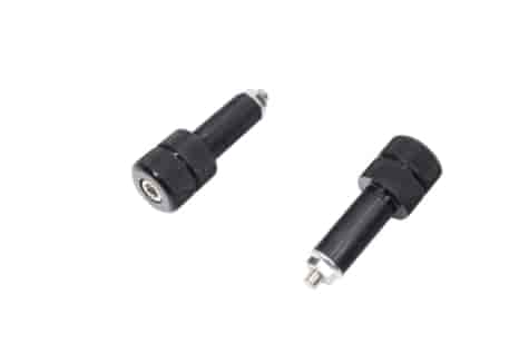 KOŃCÓWKI KIEROWNICY CIĘŻARKI CZARNE 13mm KPL.OX