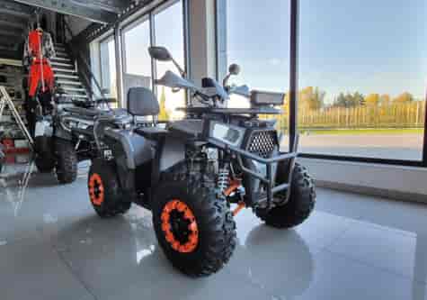 QUAD ATV 200G ARMOUR KOŁO 10  SZARO POMARAŃCZOWY
