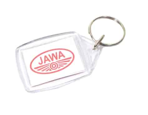 BRELOK JAWA BIAŁO CZERWONY K10