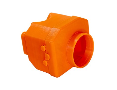 OBUDOWA FILTRA POWIETRZA ROMET MOTORYNKA PUSZKA SZMERÓW POMARAŃCZOWA