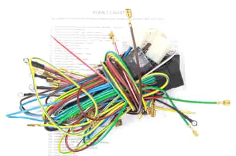 INSTALACJA ELEKTRYCZNA ROMET CHART 210/211