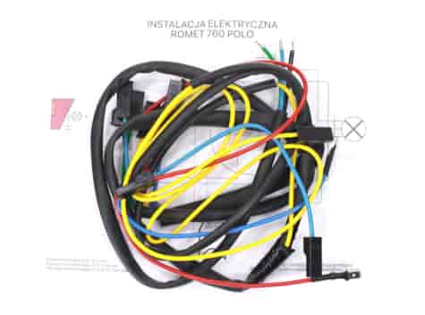 INSTALACJA ELEKTRYCZNA ROMET 760 POLO