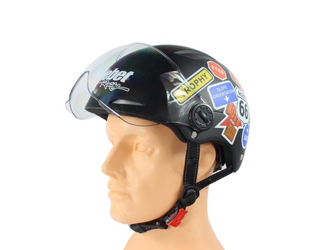 KASK SAFEBET HF-333 FLAT BLACK X29 S (BRAK ECE)