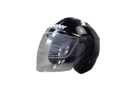 KASK SAFEBET HF-232 BLACK L (BRAK ECE)