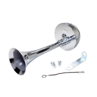SYGNAŁ DŹWIĘKOWY KLAKSON 12V 2x4A 105dB CHROM