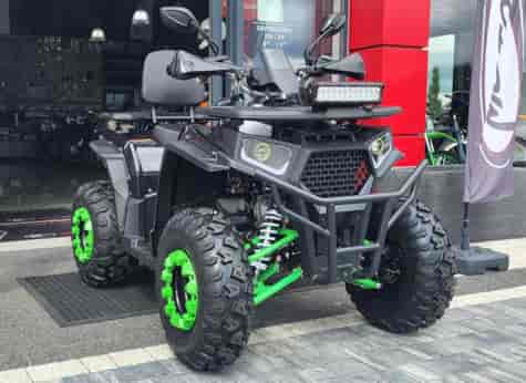 QUAD ATV 200G ARMOUR KOŁO 10  CZARNO ZIELONY