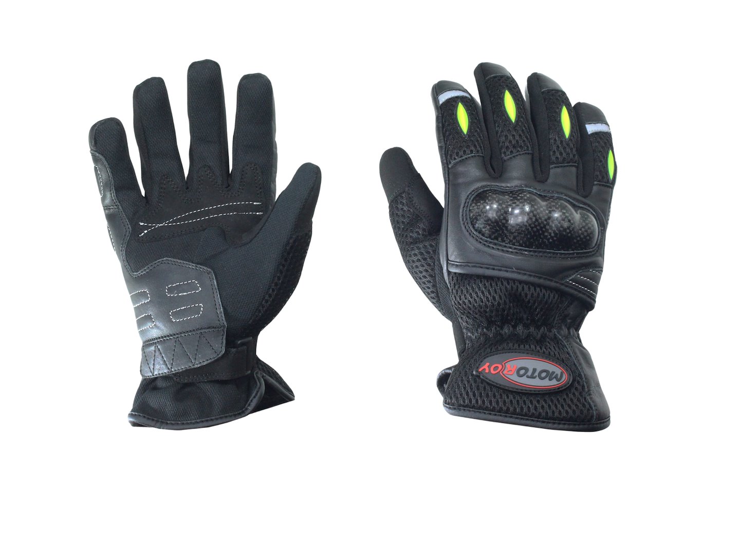 RĘKAWICE VIG-ART-MRG-008 CZARNO-ZIELONE L