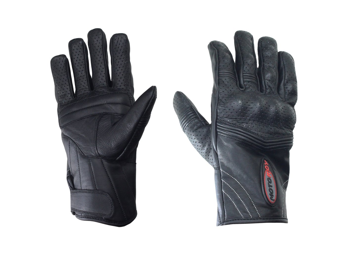 RĘKAWICE SKÓRZANE VIG-ART-MRG-009 CZARNE XL