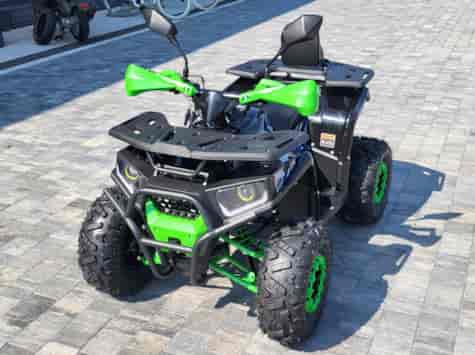 QUAD HB-ATV125G KOŁO 8  ARMOUR PRO ZIELONY 3 BIEGI DO PRZODU + WSTECZNY