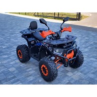 QUAD HB-ATV125G KOŁO 8  ARMOUR PRO POMARAŃCZOWY 3 BIEGI DO PRZODU + WSTECZNY