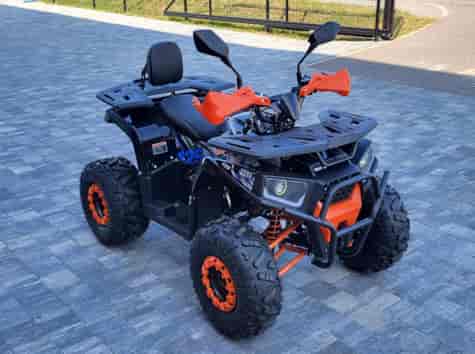QUAD HB-ATV125G KOŁO 8  ARMOUR PRO POMARAŃCZOWY 3 BIEGI DO PRZODU + WSTECZNY