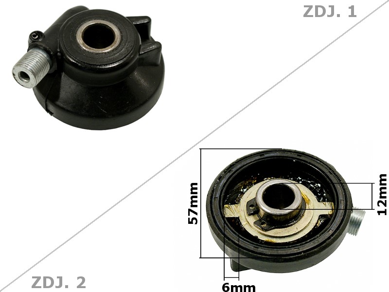 NAPĘD LICZNIKA GY6-50 KOŁO 12 KWADRAT ROB