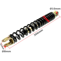 AMORTYZATOR GY6 SKUTER KOŁO 12'' CZARNY 305mm