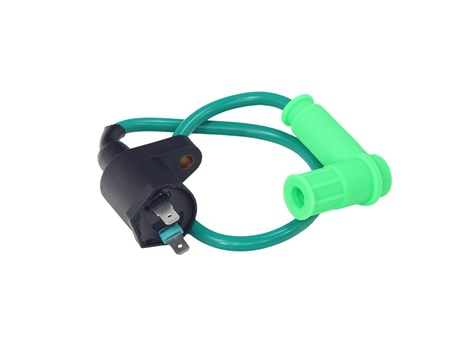 CEWKA ZAPŁONOWA GY6-50 Z FAJKĄ SILIKONOWĄ ZIELONĄ HB