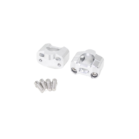 MOCOWANIE KIEROWNICY WIEŻYCZKI 28mm SREBRNE HB