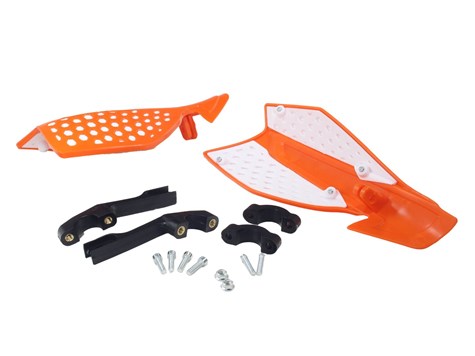 OCHRANIACZE DŁONI CROSS ENDURO POMARAŃCZOWE MOD.2 HB