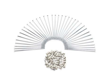 SZPRYCHY JAWA 250 TYP 353 KYVACKA 110x4mm 36szt. CHROM DUELLS DI