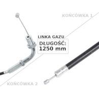 LINKA GAZU I SPRZĘGŁA DO ROWERU Z SILNIKIEM