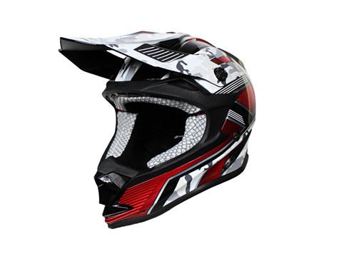 KASK VCAN V321 BLACK CAMO FORCE KID YM 51-52 JUNIOR DZIECIĘCY