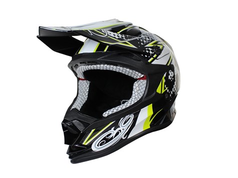 KASK VCAN V321 BLACK COOLPAY KID YS 49-50 JUNIOR DZIECIĘCY