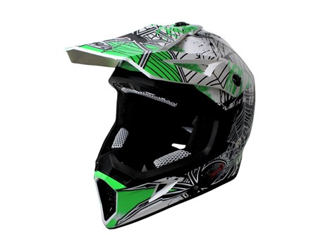 KASK VCAN H325 WHITE BLACK WIDOW GREEN XL